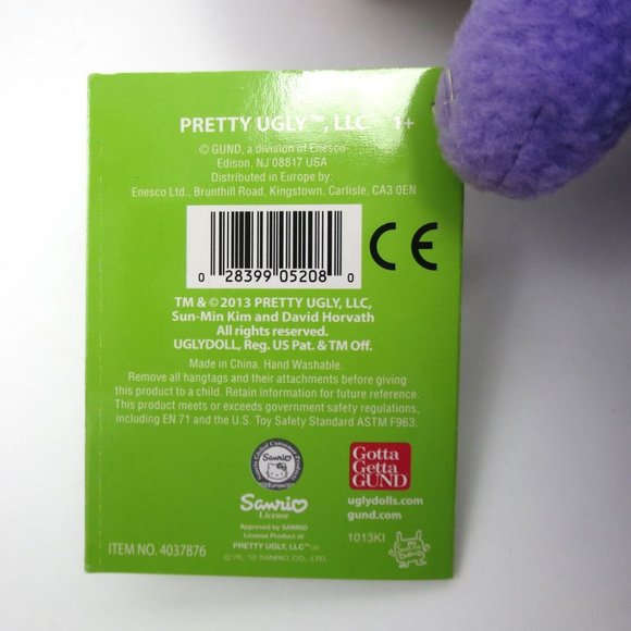 Hello Kitty x Uglydoll 9" Plush - Picture 10 of 10
